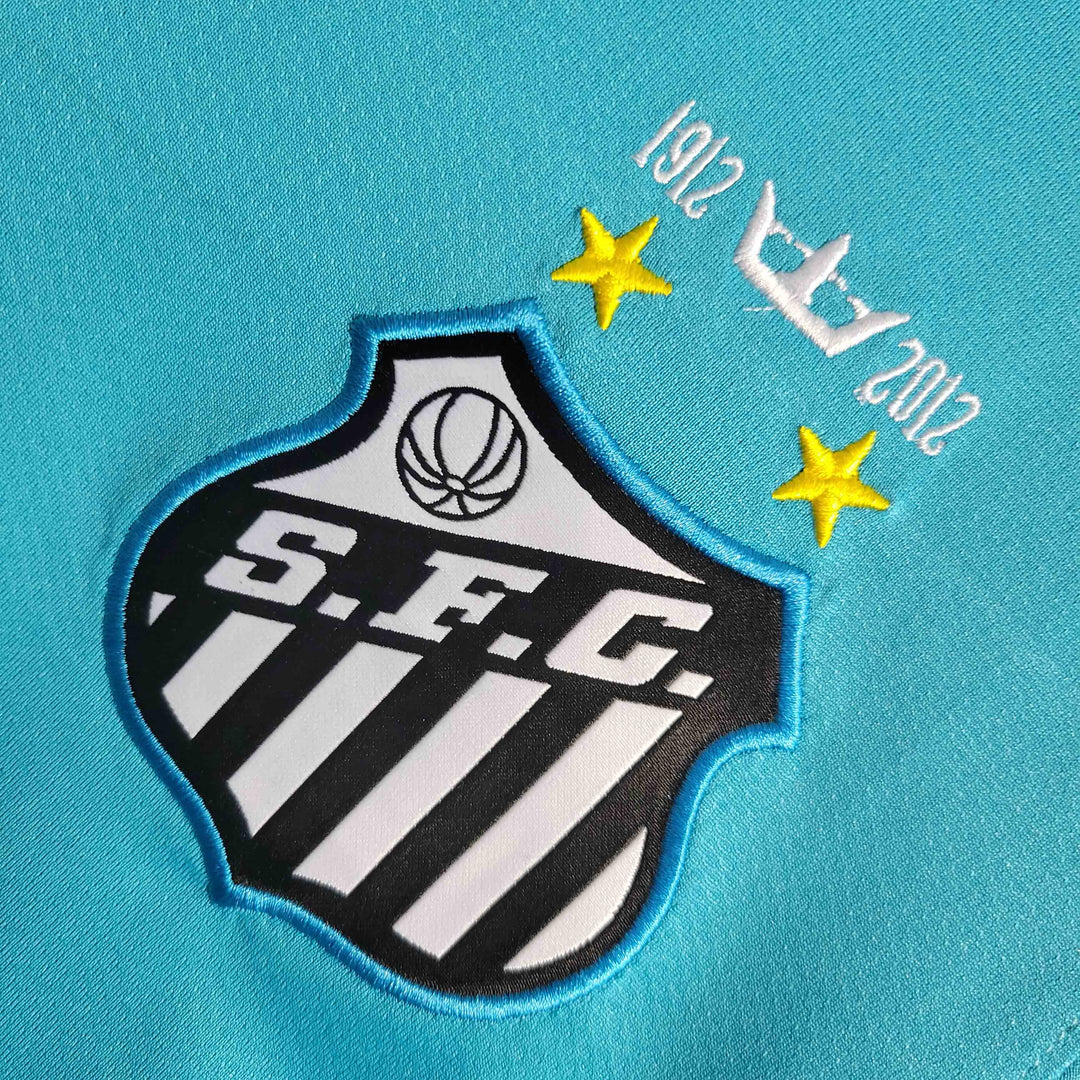 Camisa Santos 2012 III (# NEYMAR JR - 11) - Versão Retro