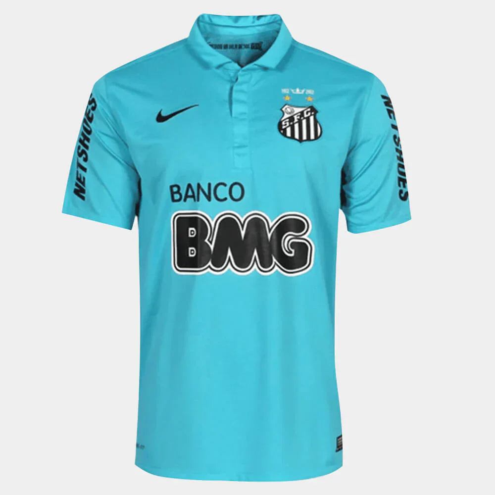 Camisa Santos 2012 III (# NEYMAR JR - 11) - Versão Retro