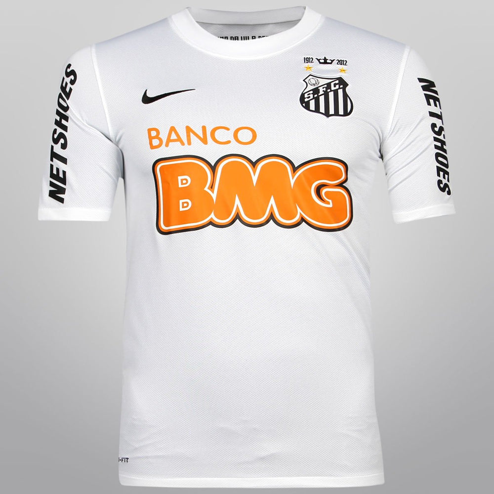 Camisa Santos 2012 (# NEYMAR JR - 11) - Versão Retro