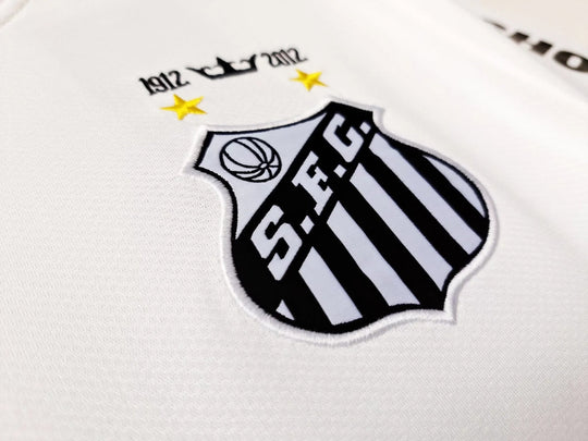 Camisa Santos 2012 (# NEYMAR JR - 11) - Versão Retro