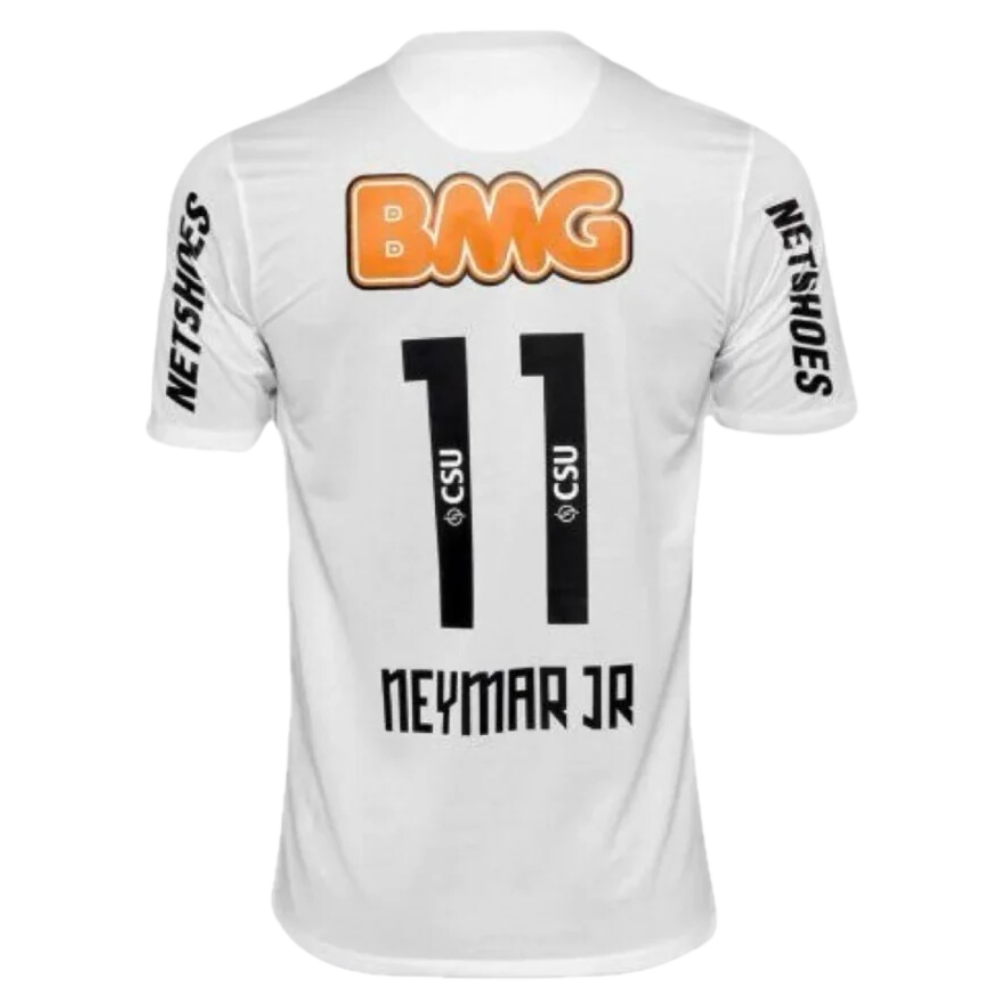 Camisa Santos 2012 (# NEYMAR JR - 11) - Versão Retro